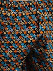 Kotty Men Blue & Orange Printed Boxers