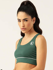 Kotty Pack Of 2 Non Padded Full Coverage All Day Comfort Seamless Sports Bra