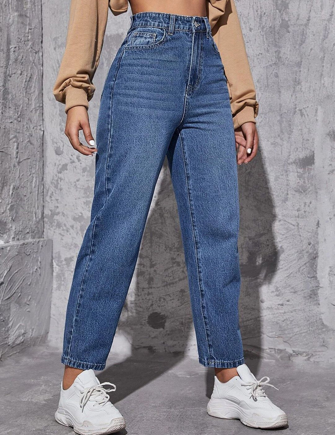 Kotty Women Jean Regular  Fit High-Rise Light Fade Jeans