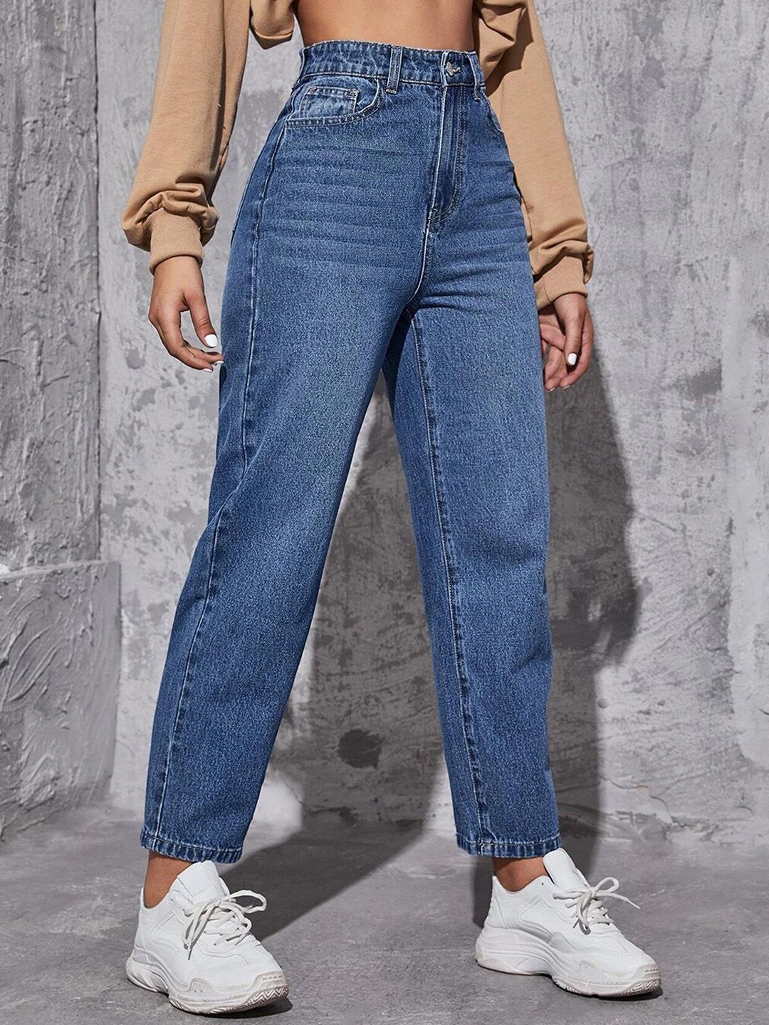 Kotty Women Jean Regular  Fit High-Rise Light Fade Jeans