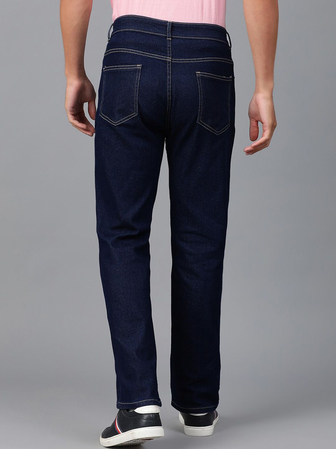 Kotty Men Jean Slim Fit Low-Rise Clean Look Stretchable Jeans