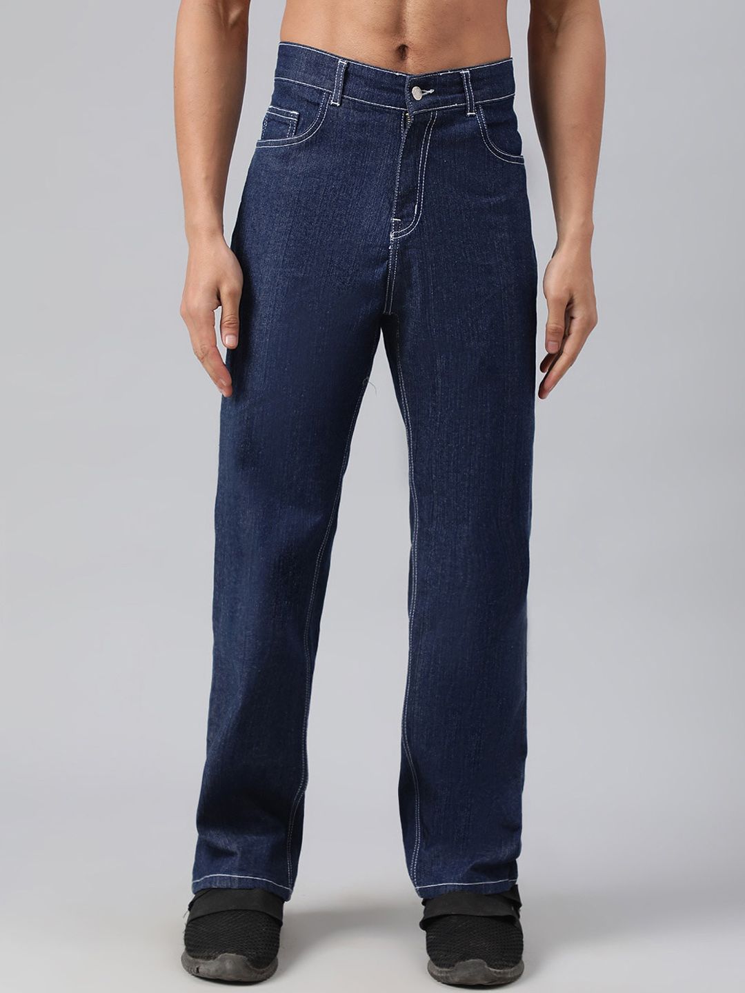 Kotty Men Jean Flared Low-Rise Stretchable Jeans