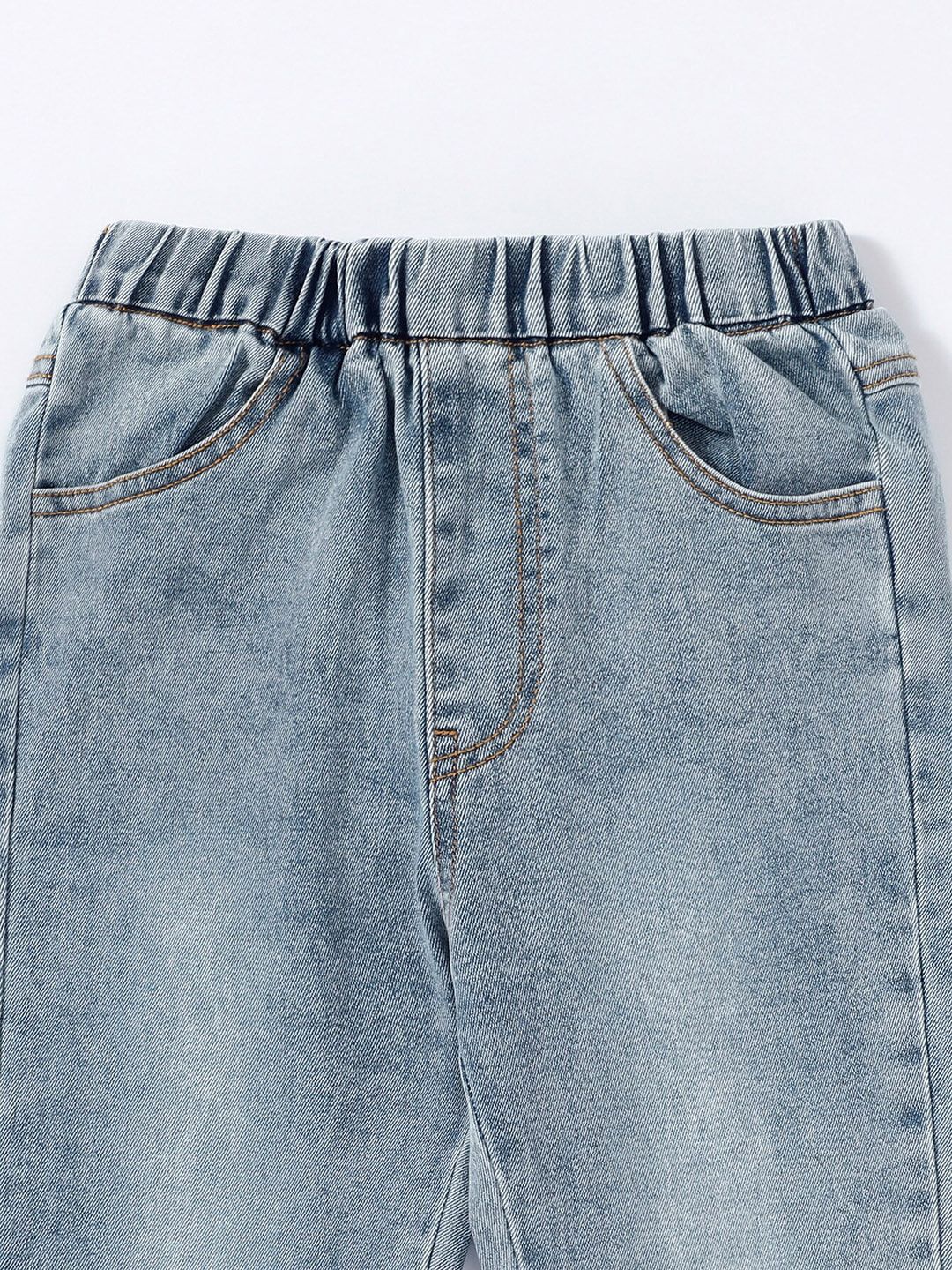 Kotty Girls Grey ]Heavy Fade Jeans