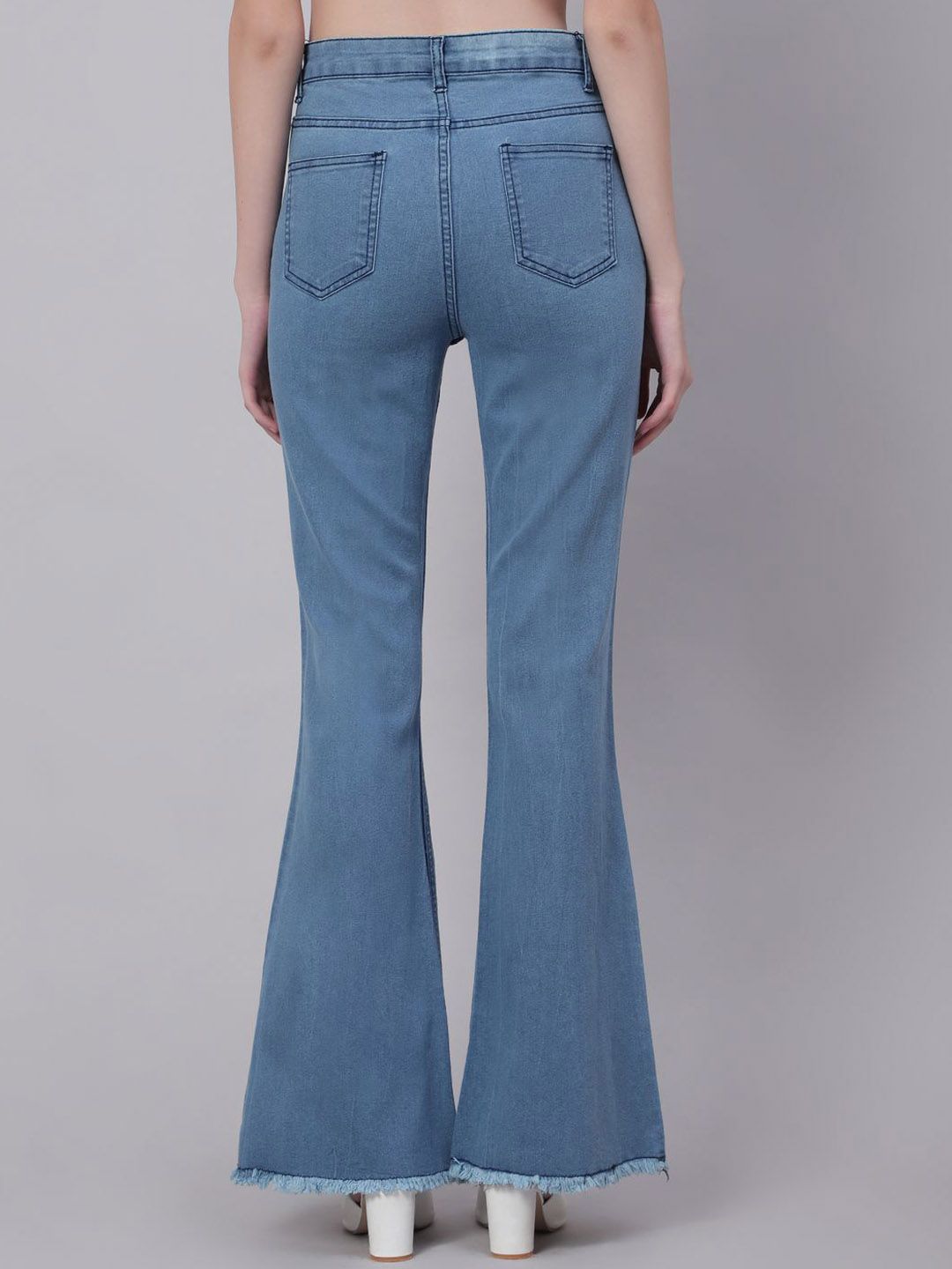 Kotty Women Bootcut High-Rise Stretchable Jeans