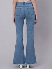 Kotty Women Bootcut High-Rise Stretchable Jeans