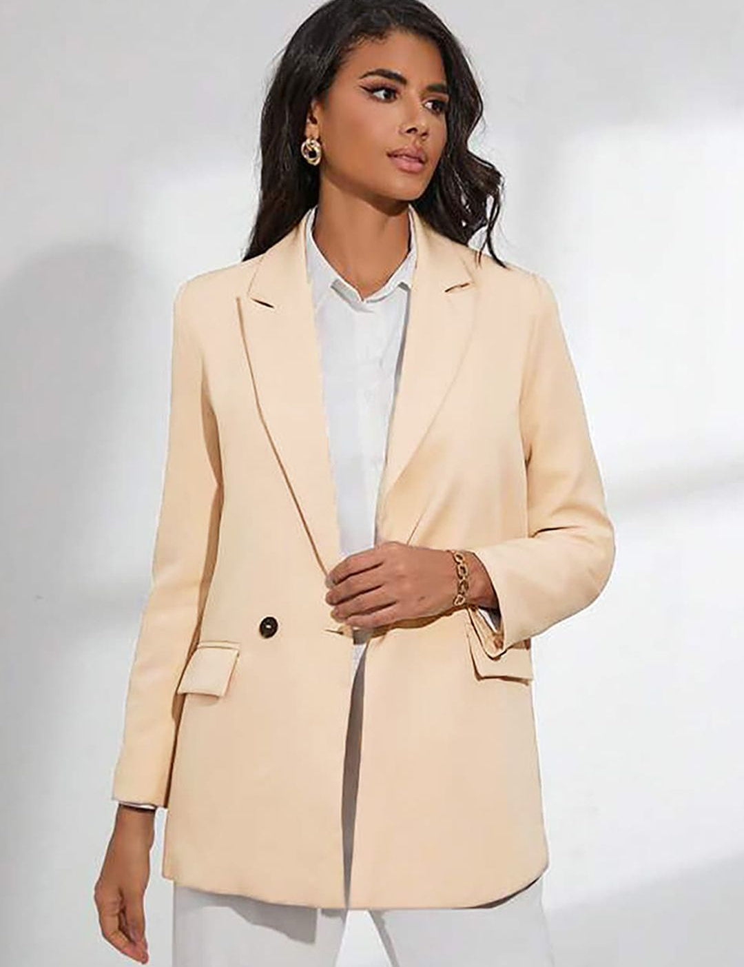 Kotty Double-Breasted Casual Blazer