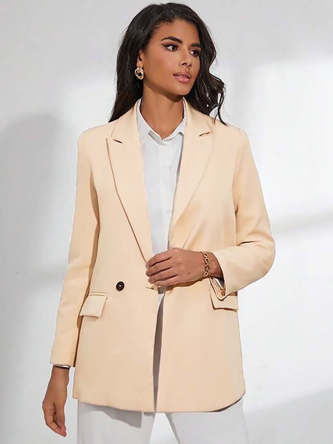 Kotty Double-Breasted Casual Blazer