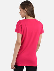 Kotty Women Set Of 2 Printed Round Neck T-shirt