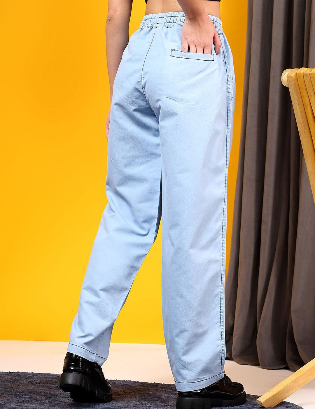 Kotty Women High-Rise Highly Distressed Heavy Fade Stretchable Jeans