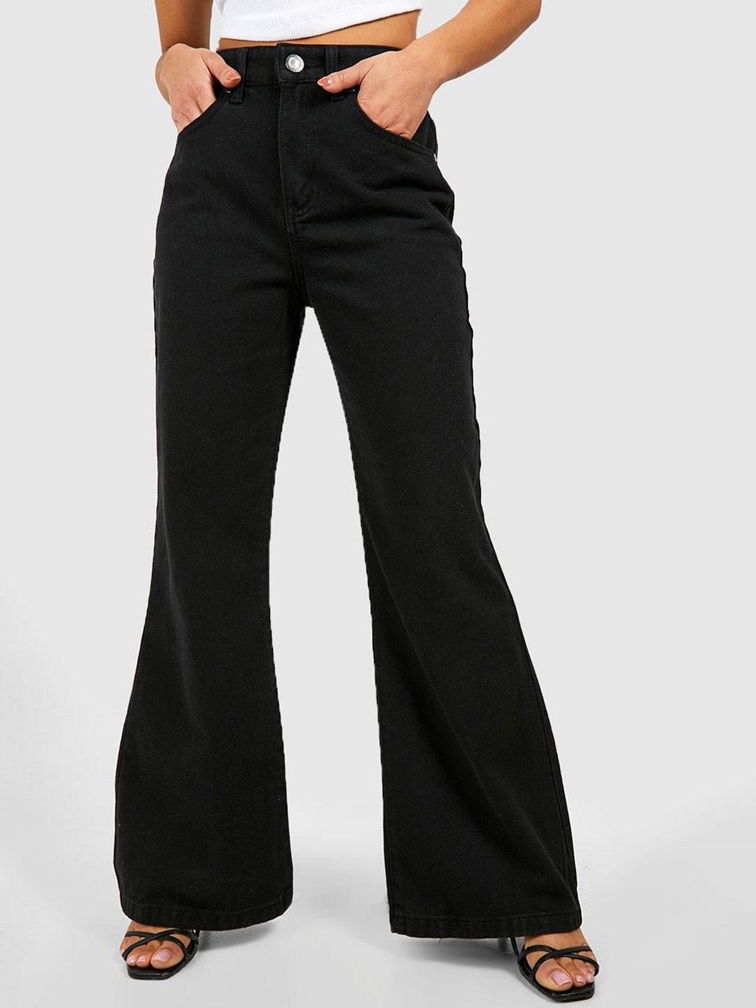 Kotty Women Bootcut High-Rise Stretchable Jeans