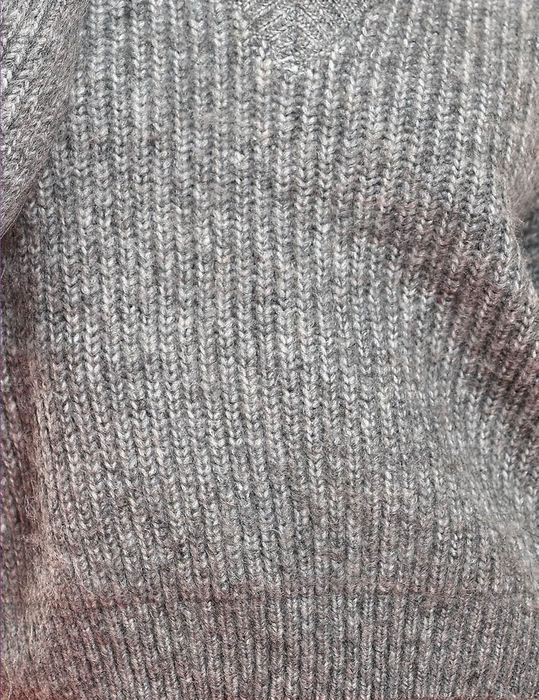 Kotty Women Self Design Ribbed Pullover