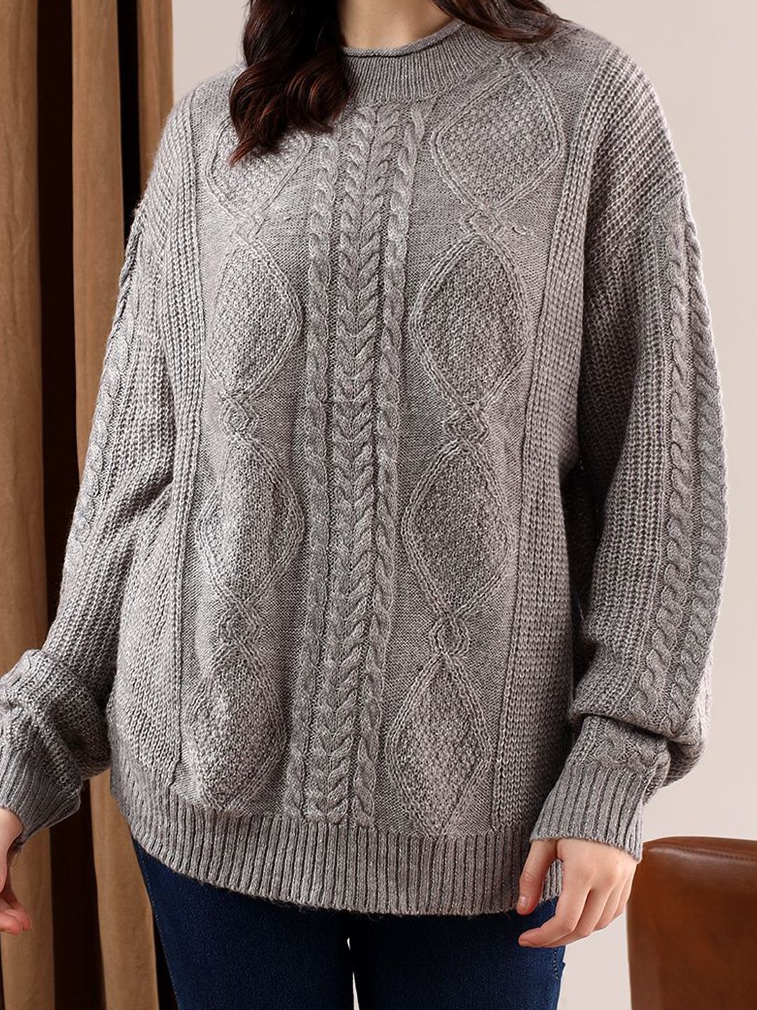 Kotty Women Cable Knit Pullover