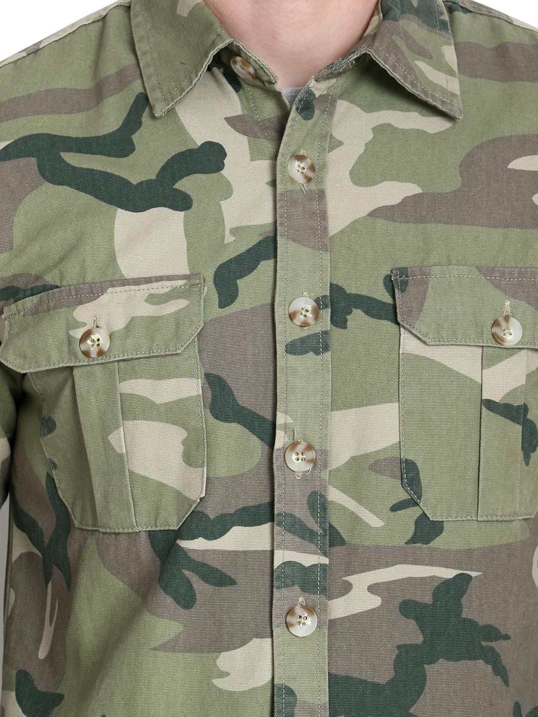 Kotty Men Opaque Printed Casual Shirt