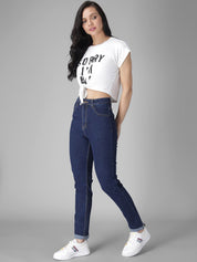 Kotty Women Blue Skinny Fit Jeans