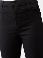 Kotty Women Black Skinny Fit High-Rise Clean Look Jeans