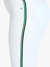 Kotty Women White Skinny Fit High-Rise Clean Look Stretchable Jeans