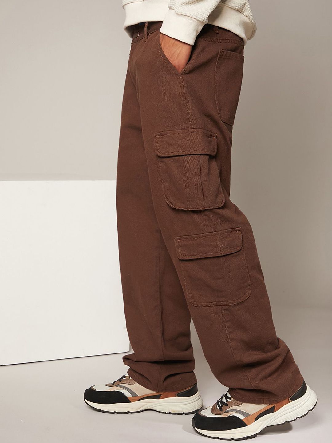 Kotty Men Jean Mid-Rise Clean Look Stretchable Jeans