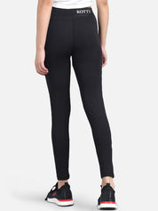 Kotty Women Black & White Printed Tights