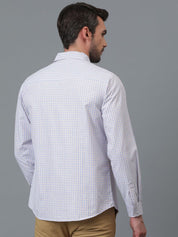 Kotty White New Gingham Checked Casual Shirt