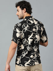 Kotty Men Floral Printed Casual Shirt