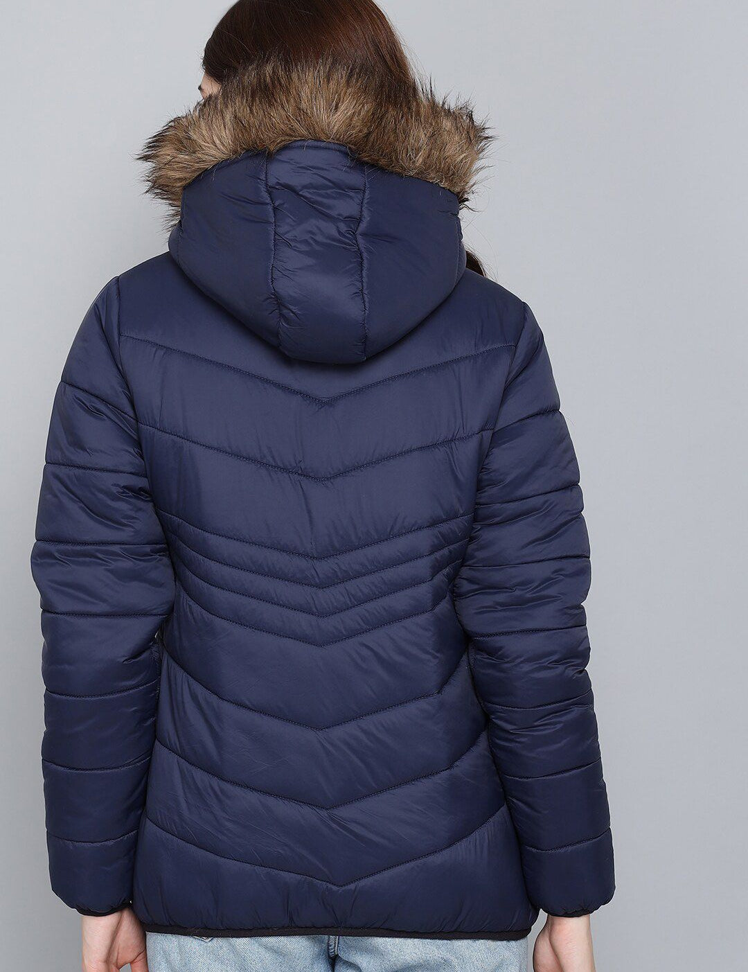 Kotty Women Blue Puffer Jacket