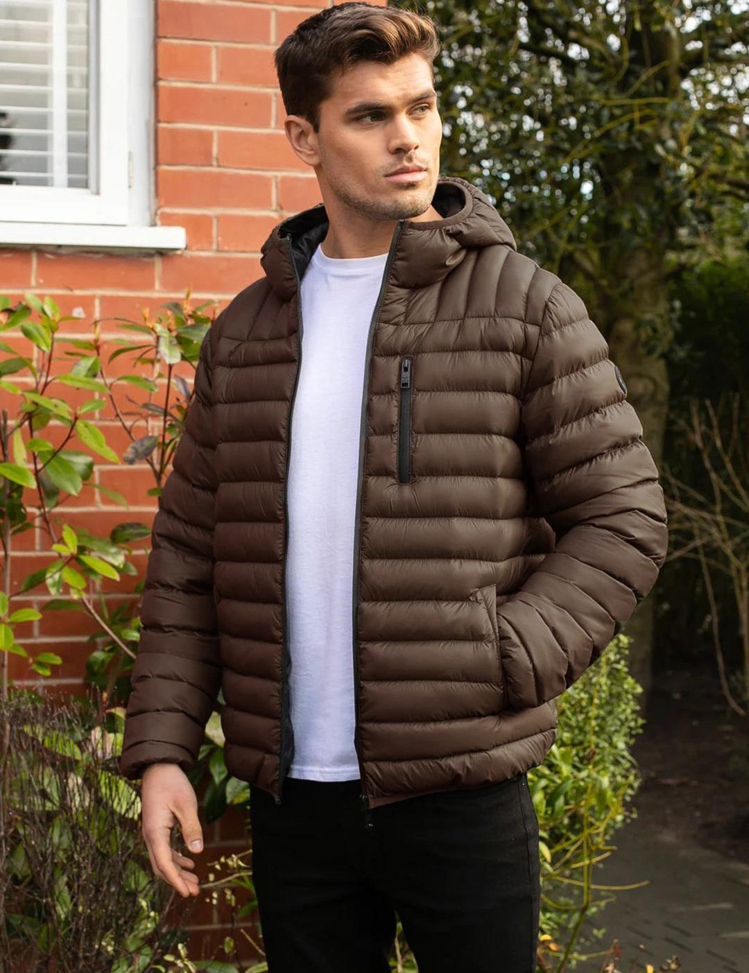 Kotty Hooded Long Sleeves Puffer Jacket 