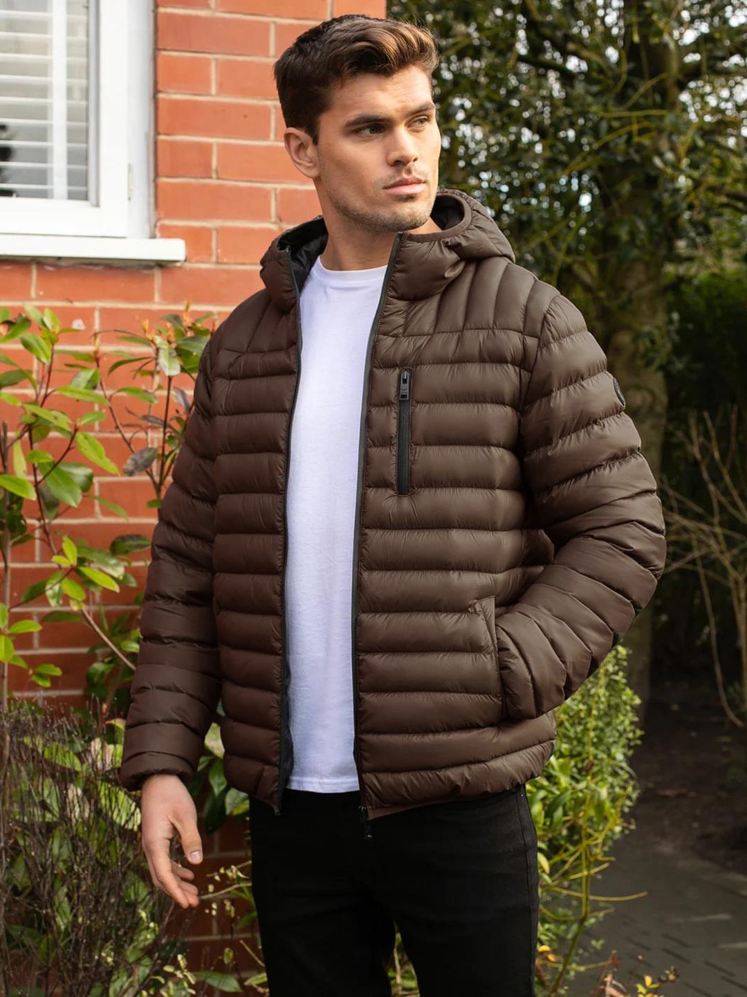 Kotty Hooded Long Sleeves Puffer Jacket 