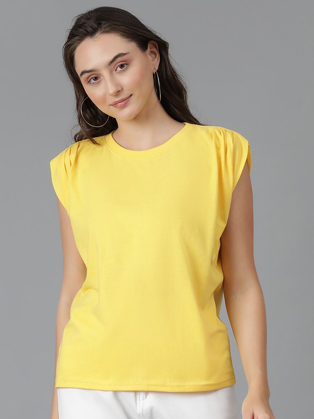 Kotty Extended Sleeves Cotton T-shirt