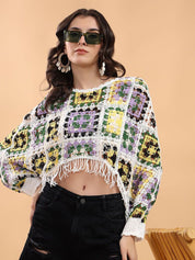 Kotty Round Neck Regular Crop Top