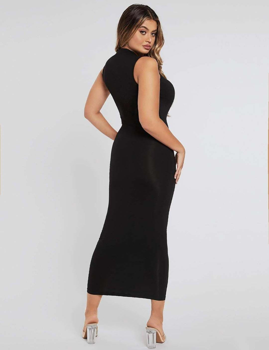 Kotty Sleeveless Midi Bodycon Dress