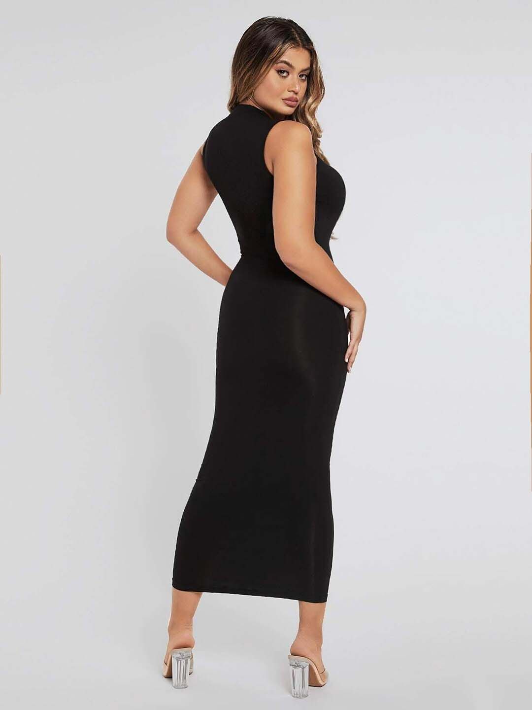 Kotty Sleeveless Midi Bodycon Dress