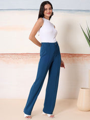 Kotty Relaxed Fit Round Neck Top With Trousers Co-Ords Set