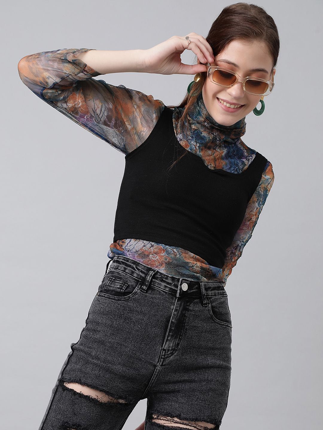 Kotty Women High-Rise Mildly Distressed Stretchable Jeans