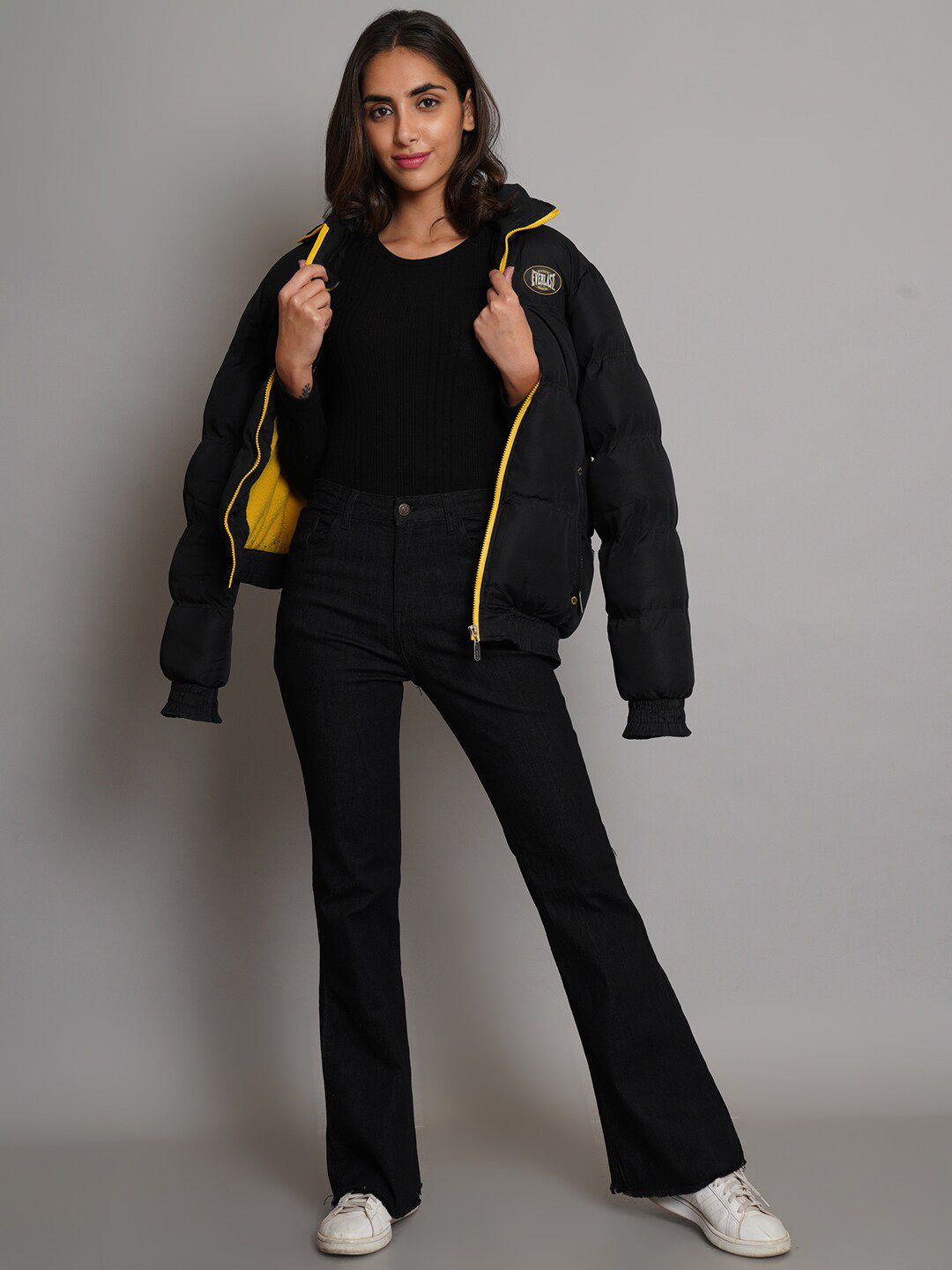 Kotty Women Jean Bootcut High-Rise Stretchable Jeans