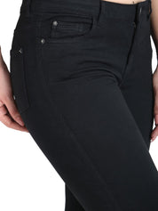 Kotty Women Black Skinny Fit High-Rise Clean Look Stretchable Jeans