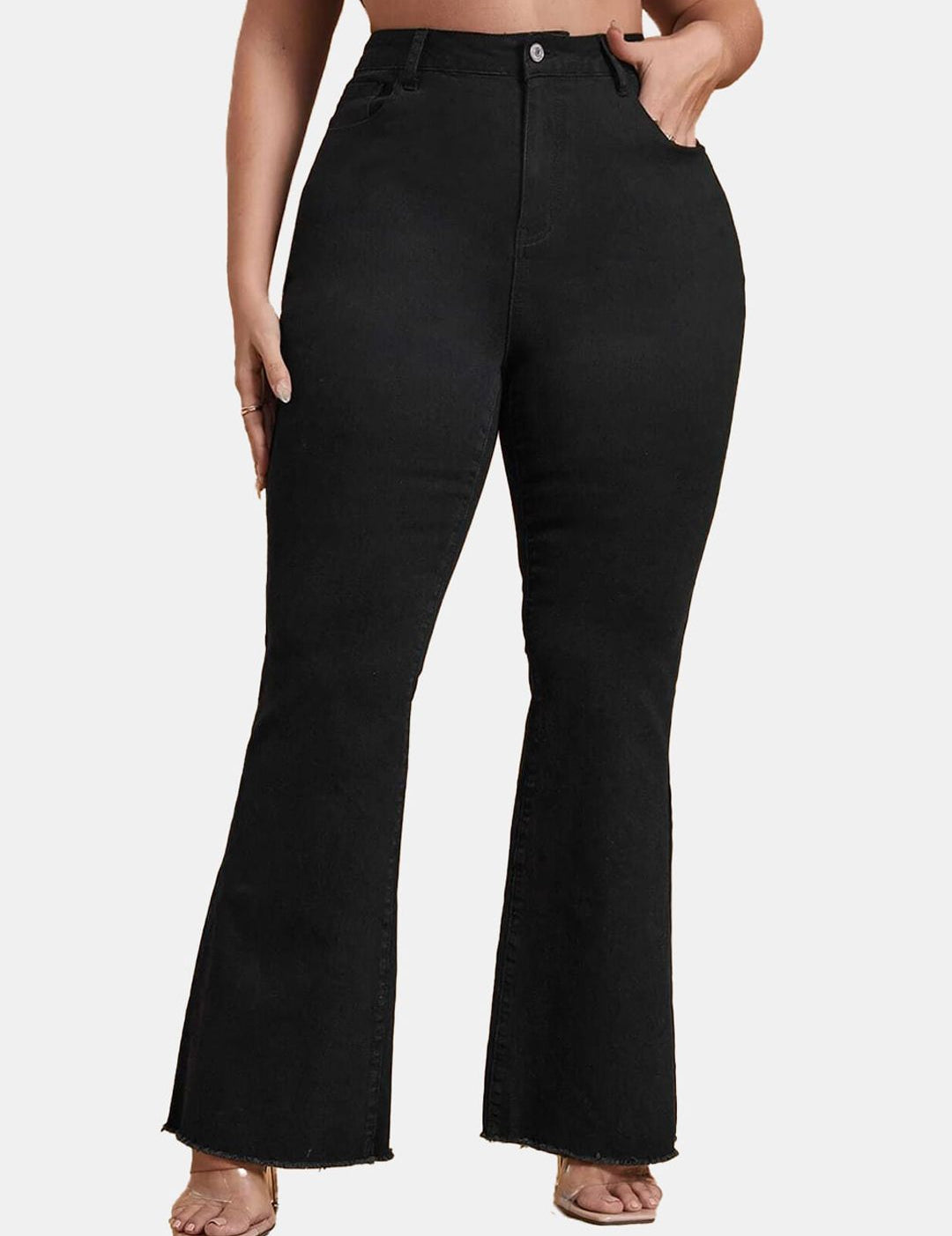 Kotty Women Jean Bootcut High-Rise Stretchable Jeans