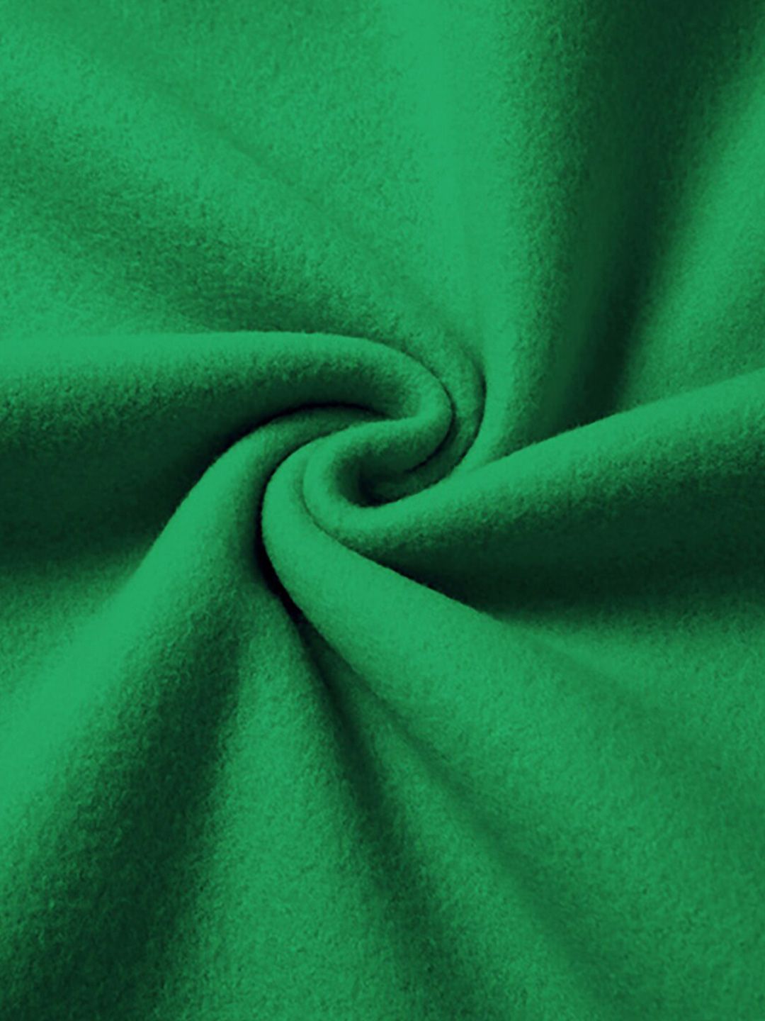 Kotty Green Typography Printed Fleece Pullover