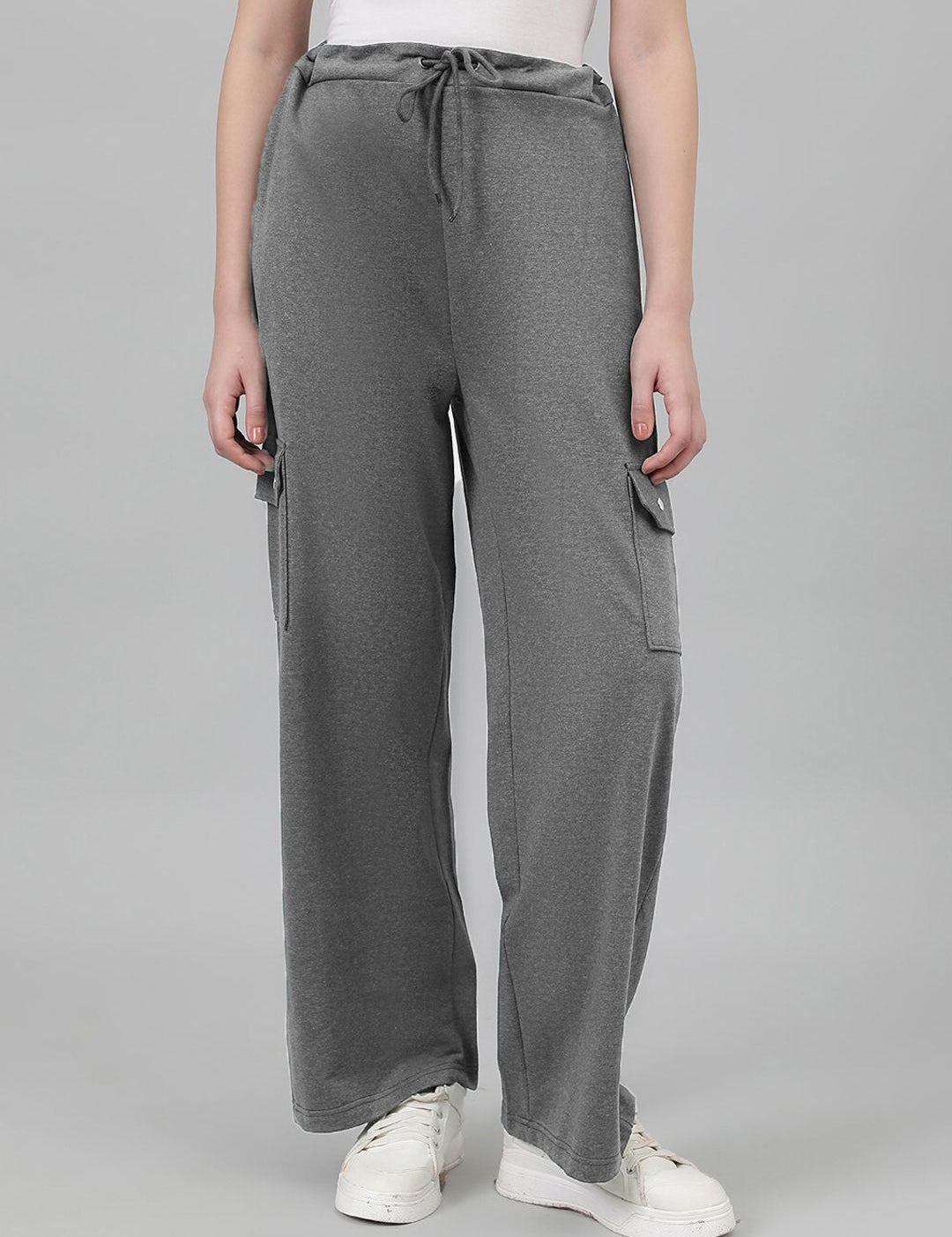 Kotty Women Cotton Mid-Rise Track Pants