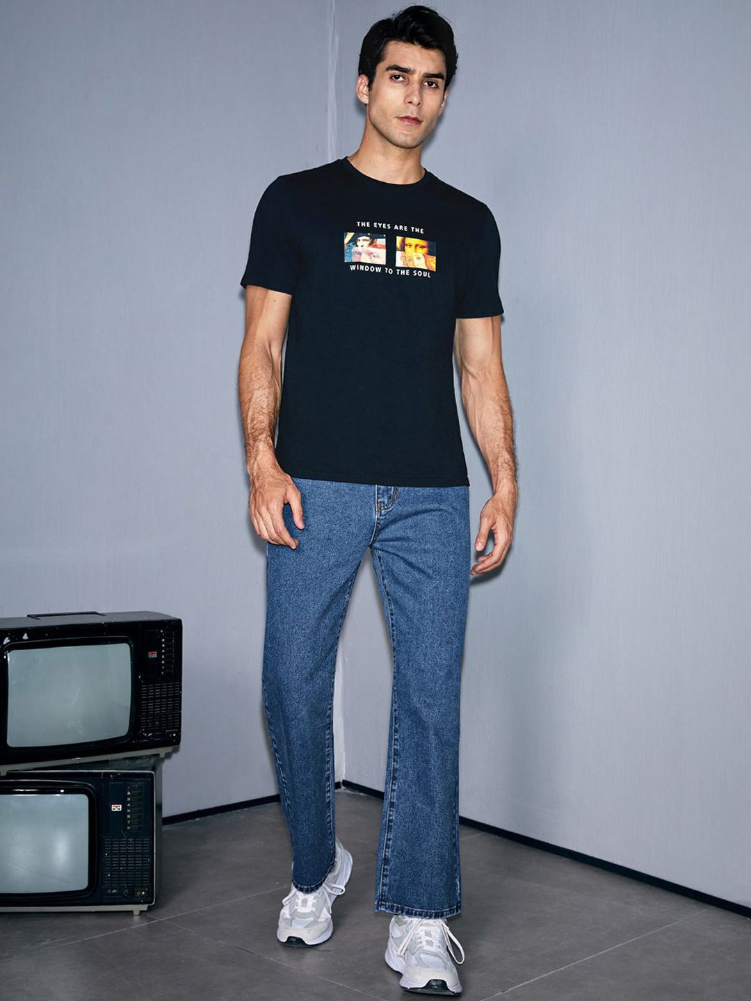 Kotty Men Mid-Rise Stretchable Jeans