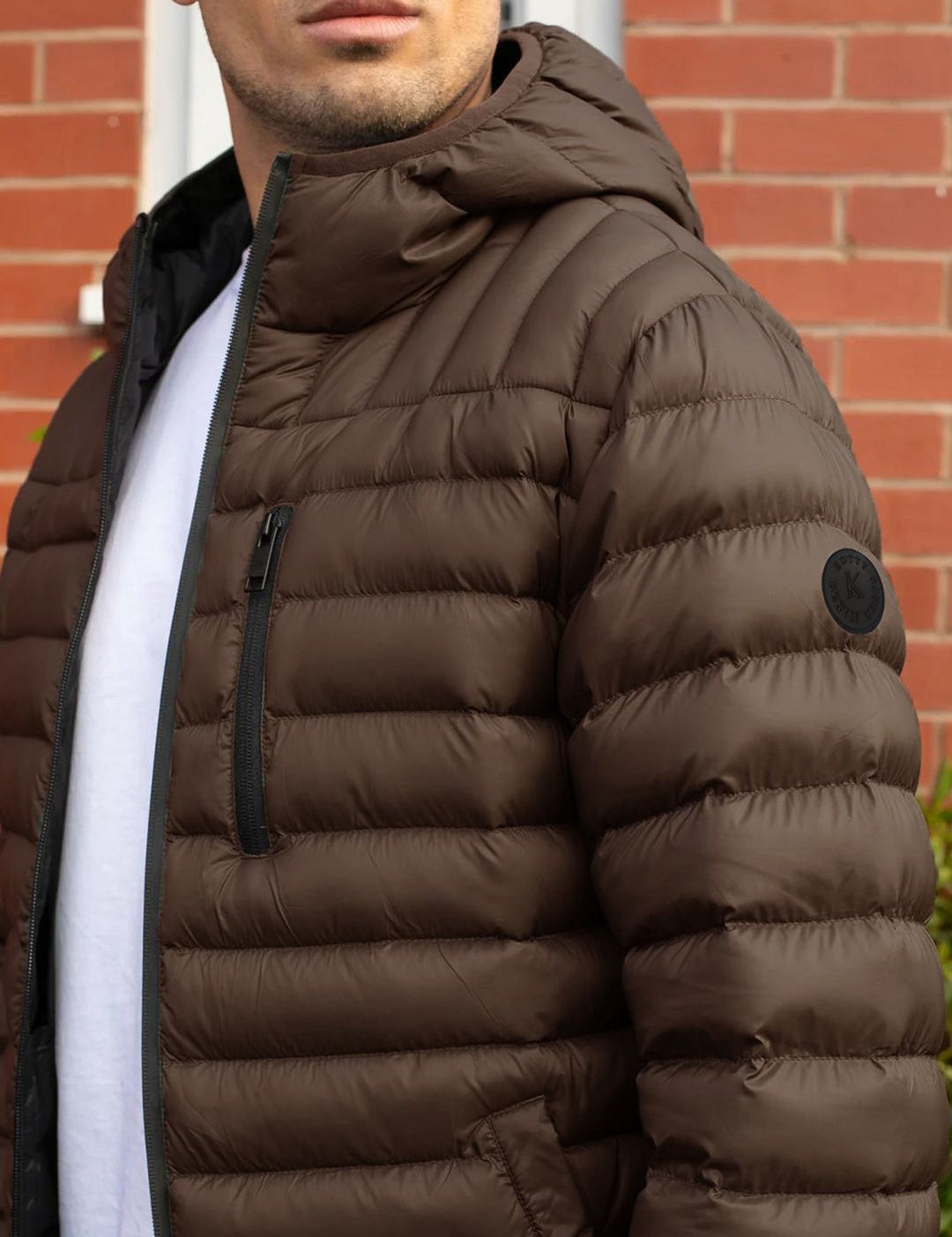 Kotty Hooded Long Sleeves Puffer Jacket 