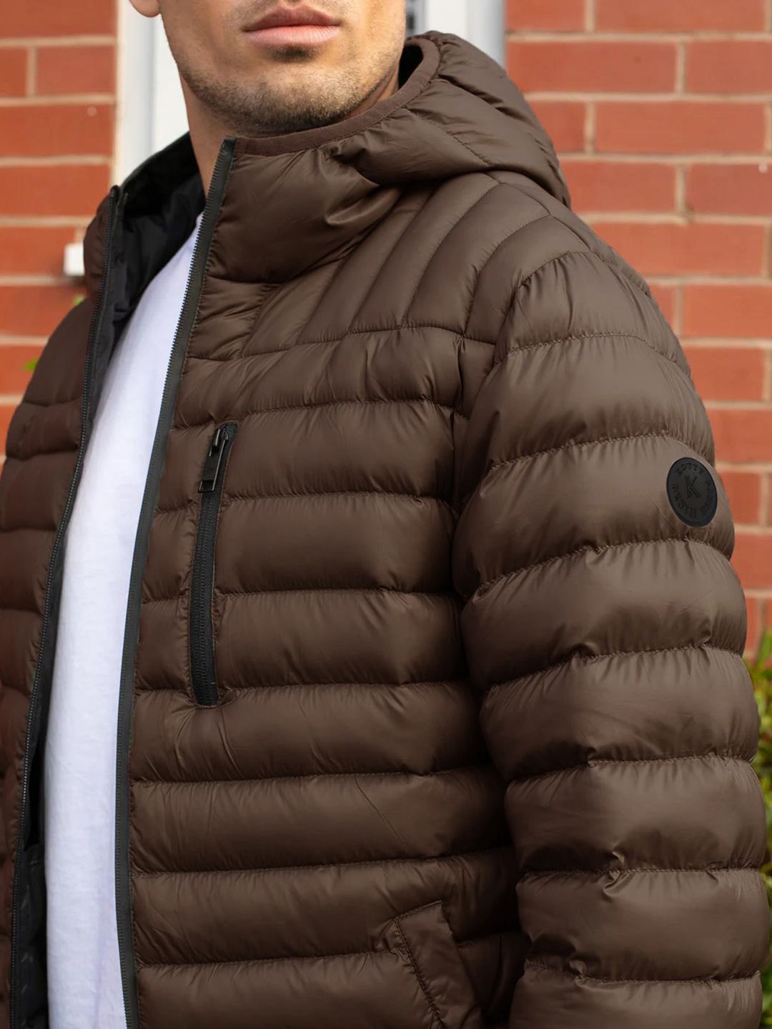 Kotty Hooded Long Sleeves Puffer Jacket 