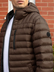 Kotty Hooded Long Sleeves Puffer Jacket 