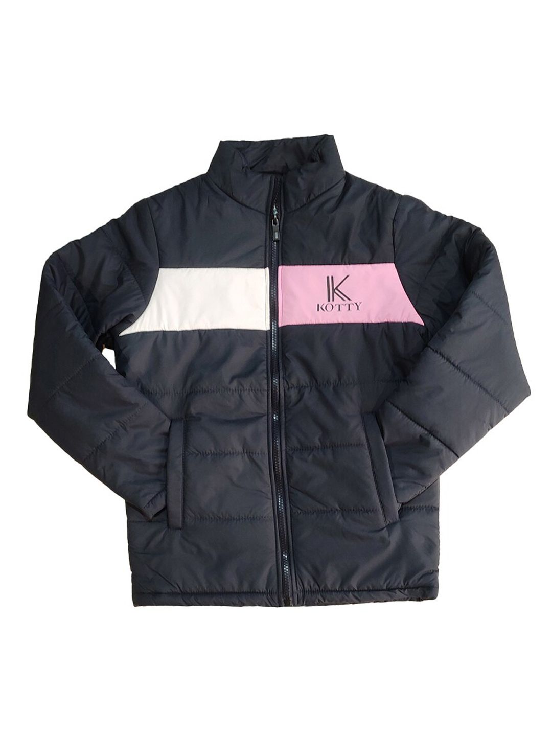 Kotty Boys Colourblocked Outdoor Padded Jacket