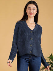 Kotty Women V-Neck Cardigan