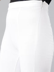 Kotty Women Relaxed High-Rise Easy Wash Flared Bootcut Trousers