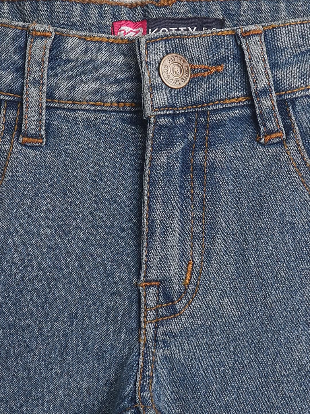 Kotty Girls Jean Clean Look Stretchable Jeans