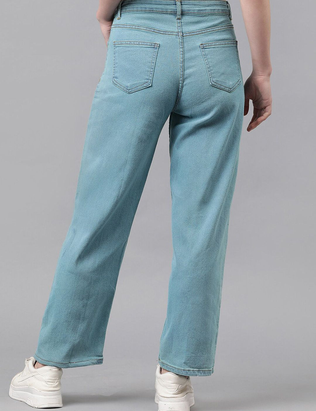 Kotty Women Jean Straight Fit Clean Look Stretchable Jeans