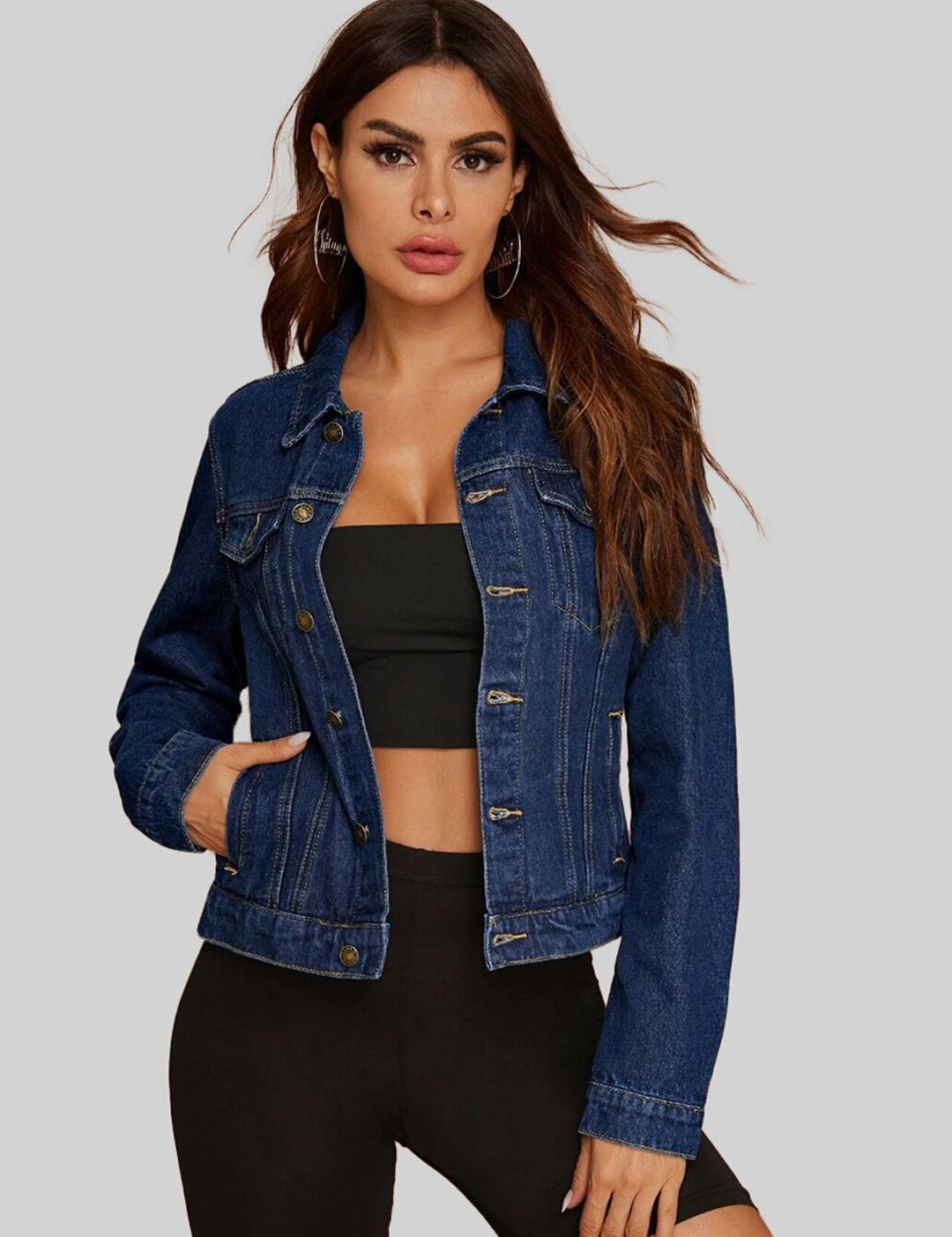 Kotty Cotton Casual Denim Jacket