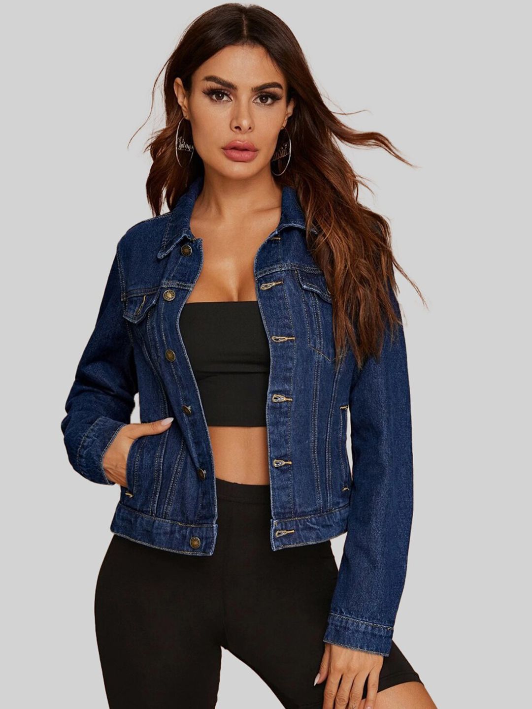 Kotty Cotton Casual Denim Jacket