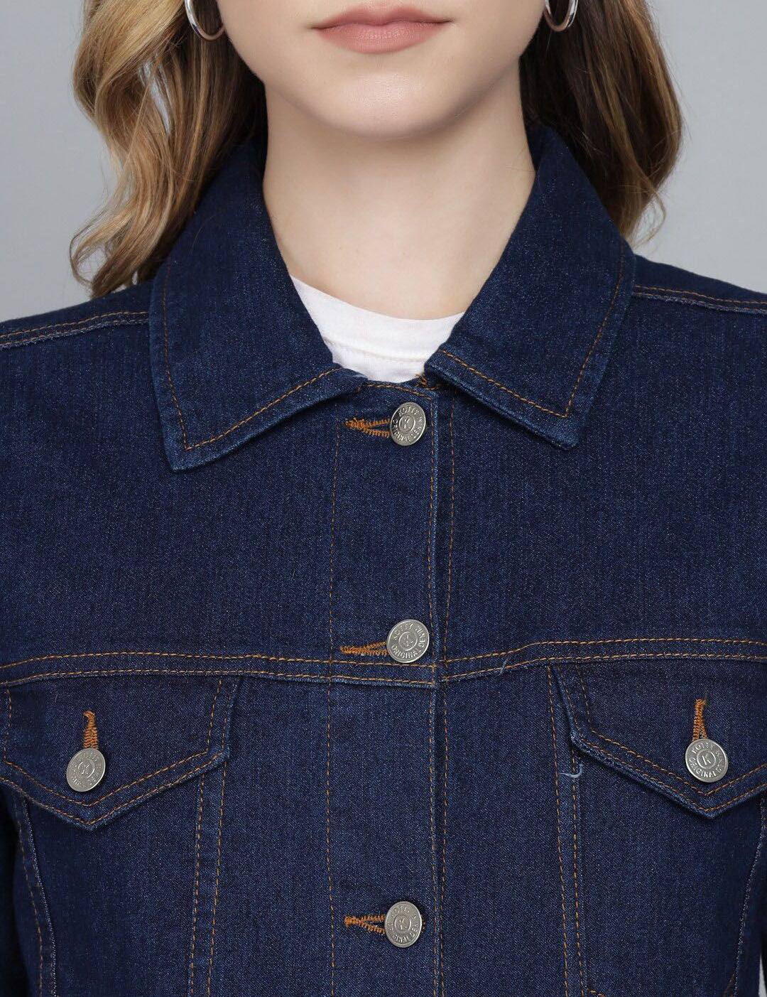 Kotty Women Blue Lightweight Denim Jacket
